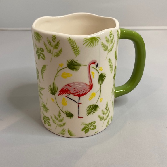 NWOT Magenta Flamingo Coffee Tea Mug - Picture 1 of 5